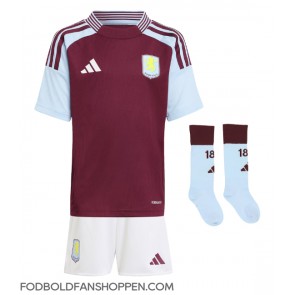 Aston Villa Jacob Ramsey #41 Hjemmebanetrøje Børn 2024-25 Kortærmet (+ Korte bukser)